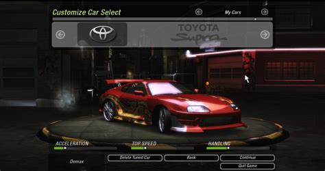 Need For Speed Underground 2 Cars By Toyota Nfscars