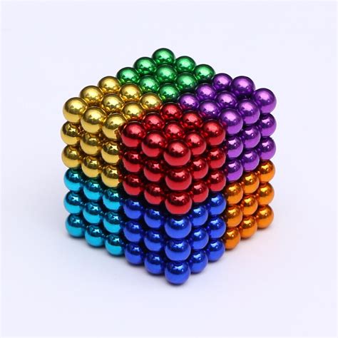 Multi Colored Pieces Magnetic Balls Joopzy