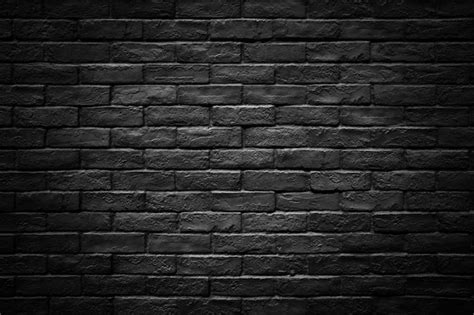 Premium Photo Dark Brick Wall