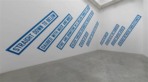 Lawrence Weiner Artist Rooms