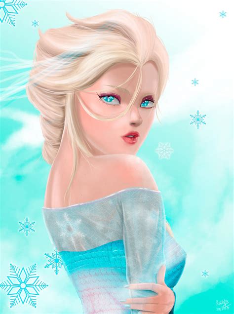 Gambar Elsa Kartun Frozen Gokil Abis