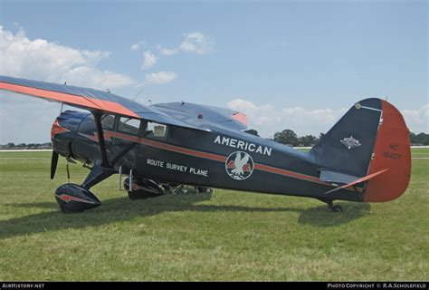 Aircraft Photo Of N18407 Nc18407 Stinson Sr 9c Reliant American