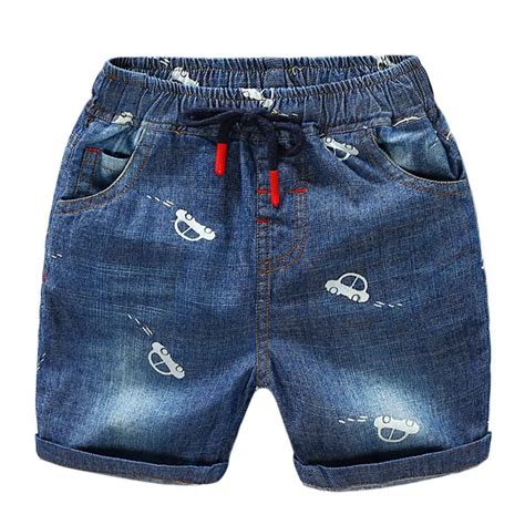 Summer Children Denim Shorts 100 Cotton Short Shorts For Boys Kids