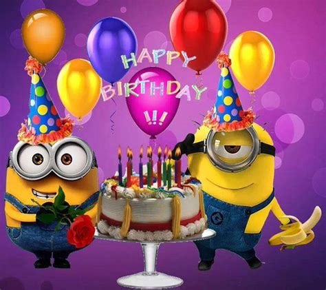 Twitter Happy Birthday Minions Happy Birthday Greetings Happy