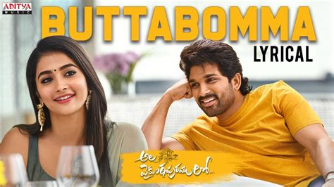 Play your favourite hit tamil movie songs online now! Ala Vaikunthapurramloo Telugu Video Songs Download ...