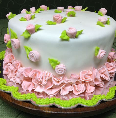 Rose Birthday Cake Cool Birthday Cakes First Birthday Cakes T Cake