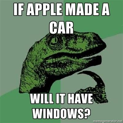 That moment you make your subaru. If Apple Makes a Car Funny Meme - FUNNY MEMES