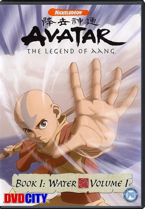 Avatar The Legend Of Aang Book 1 Water Volume 1 Dvdcitydk