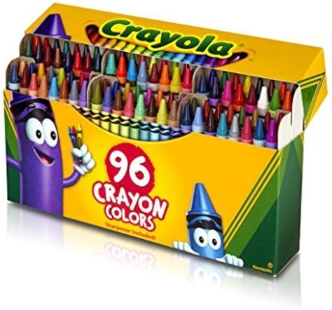 Crayola 96 Crayons Bulk Crayon Set Crayola