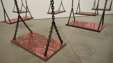 Mona Hatoum Reflection About Boundaries Thoughts Against War Video
