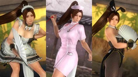 Doa5lr Mai Shiranui Conjunto Fatos Estreia Na Ps4 Playstation