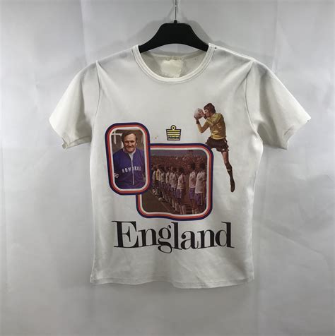 England World Cup 1982 Leisure Football Shirt Large Boys Admiral B52