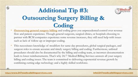 Ppt Tips To Increase Surgery Billing And Collections Powerpoint