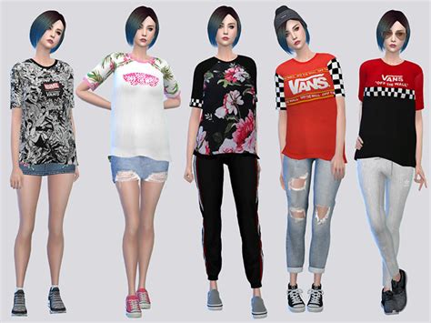 Sims 4 Best Vans Cc For Sneakers And Shirts All Free Fandomspot
