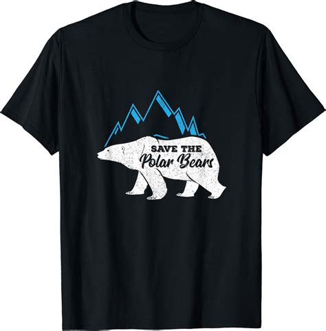 Save The Polar Bears Arctic T Shirt Uk Clothing