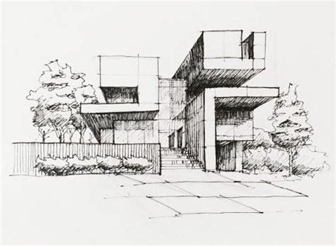 Arsitektur 11 Cara Menggambar Sketsa Rumah Gedung Youtube Converter