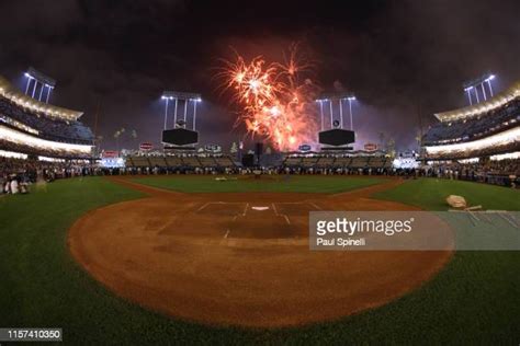 Ballpark Fireworks Photos And Premium High Res Pictures Getty Images