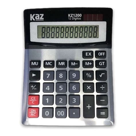 Calculadora De Mesa Digitos Kaz Kz Recallinformatica Solu Es Em Tecnologia