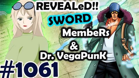 One Piece 1061 Sword Members Revealed Vegapunk Revealed Youtube
