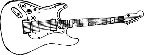 Top How To Draw An Electric Guitar The Ultimate Guide Howdrawart1