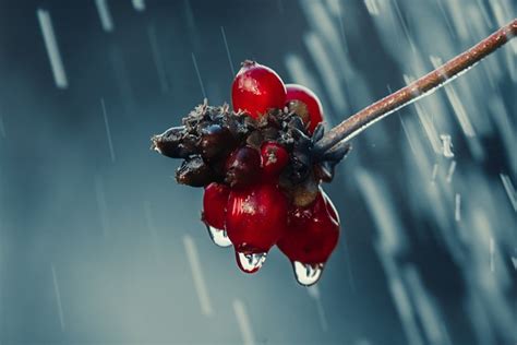 Holly Drops Rain Free Photo On Pixabay