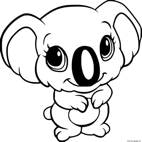 Koala Coloring Pages To Print Coloring Pages
