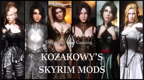 Skyrim Female Armor And Outfit Mods By Kozakowy Youtube