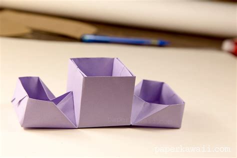 Origami Ideas Origami Hinged Box Video Tutorial
