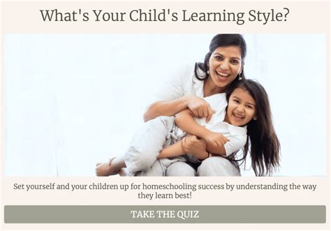 Understanding Your Childs Learning Style Take My New Quiz