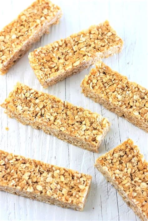 Oat And Honey Chewy No Bake Granola Bars Now Cook This