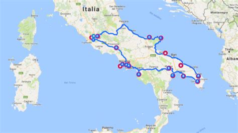 Ruta Por El Sur De Italia En Autocaravana Italia Rutas Viajar Con Niños