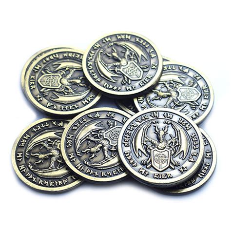 Customized Made Metal Tokens Board Game Coin,Game Coin - Buy Game Coin,Board Game Coin,Game ...