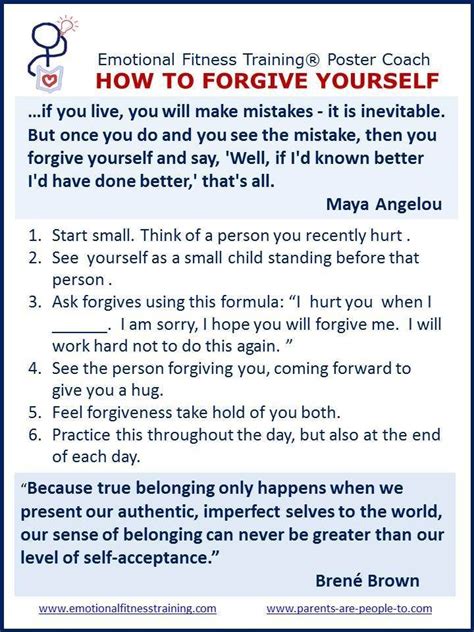 Forgiving Yourself This Is Beautiful Doing This For The Self Is Nearly Parts Work Meeting