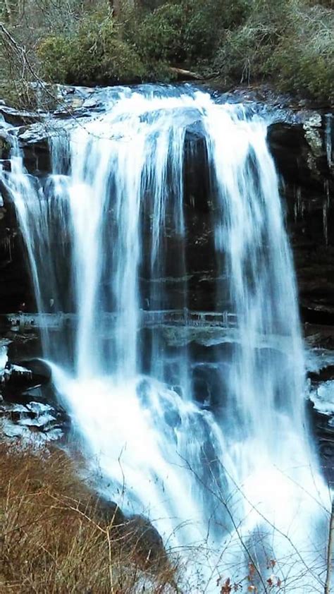Dry Falls In Highlands North Carolina By Norma Coffey