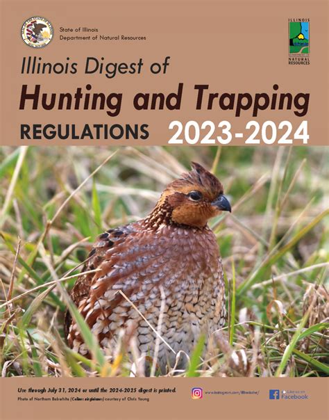 2023 2024 Illinois Hunting And Trapping Digest