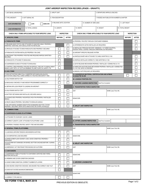 Dd Form 1748 5 Fill Out Sign Online And Download Fillable Pdf