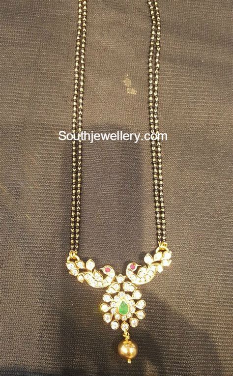 By barbara van look, content development group, exclusively for haven't you wished that you could have the durability of a crimp bead and the design flexibility of. Black Beads Chain latest jewelry designs - Jewellery Designs