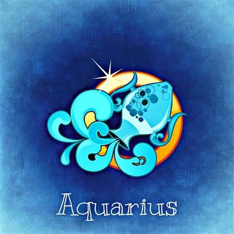 Aquarius Signo Del Zodiaco · Imagen Gratis En Pixabay