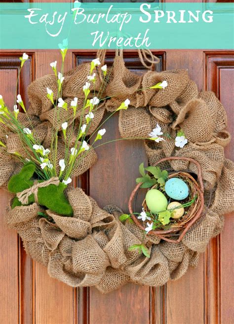 25 Creative And Easy Handmade Wreaths For This Easter Godfather Style