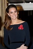 Kate Middleton Wears Stunning Formal Green Dress at Buckingham Palace