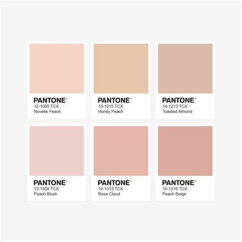 Nude Trend Nude Color Palette Color Palette Pink Pantone Colour