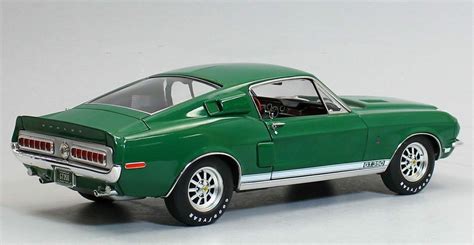 118 Acme Ford 1968 Shelby Mustang Gt350 Dark Green Wt Color Code 7081