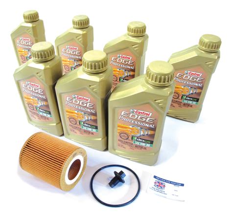 Buy Oil Change Kit With MANN Oil Filter LR013148 Castrol Edge