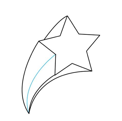 How To Draw A Shooting Star Really Easy Drawing Tutorial In 2021