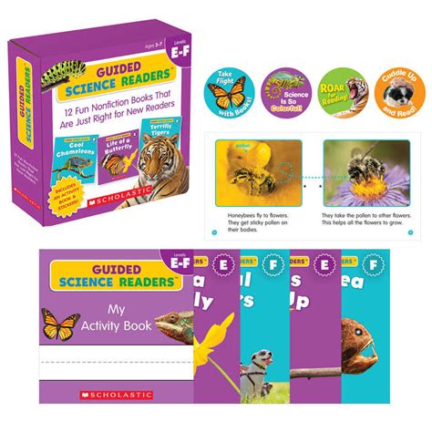 Teachersparadise Scholastic Guided Science Readers Levels E F