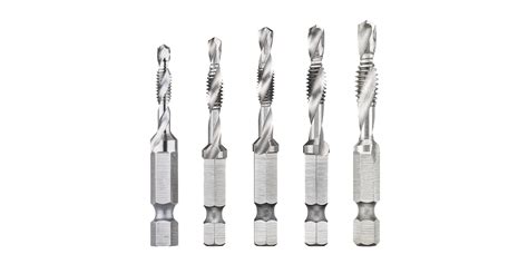 Drill Tap And Countersink In One Step With Dewalts 5 Piece Bit Set