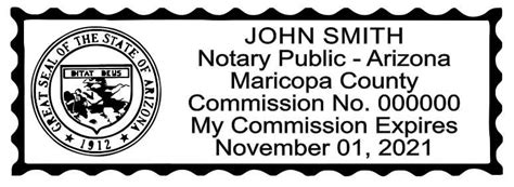 You may qualify if you have medicaid or snap. Arizona Self-Inking Notary Stamp