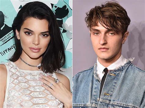 Anwar Hadid And Kendall Jenner Kendall Jenner Pictured Snogging Gigi Hadid S Model Brother