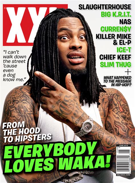 Would you want someone just to walk up and skin your kid? Waka Flocka Flame Covers XXL (June 2012) | HipHop-N-More