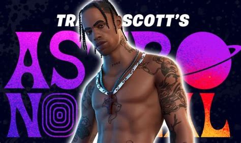The popular artist has a psychedelic display that occurs live in game and we captured the entire event in this gameplay clip. Fortnite Travis Scott event start time: Astronomical tour ...